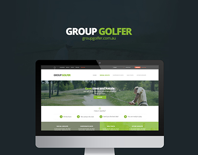 Group golfer