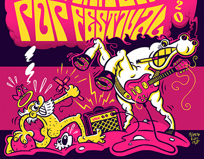 Sant Antoni Pop Festival 2020 (cartelería)