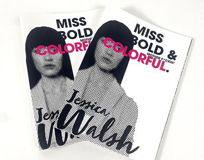 Jessica Walsh — Miss bold and mother f*ckin' colorful