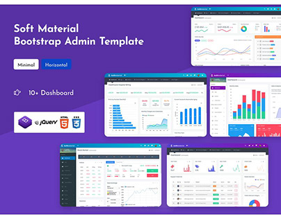 Soft Material – Bootstrap Admin Template