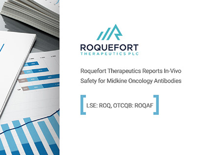 Roquefort Therapeutics : Commencing Efficacy Programs