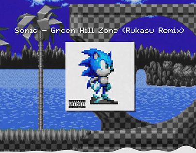 Sonic Vector Level - 'Game Gear Hill Zone' on Behance