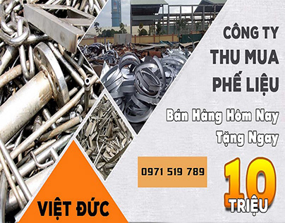Thu mua phế liệu giá cao TPHCM Việt Đức