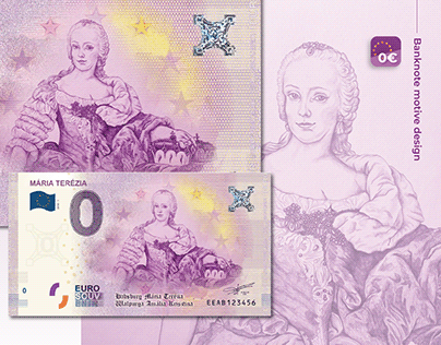 EuroSouvenir banknote motive design