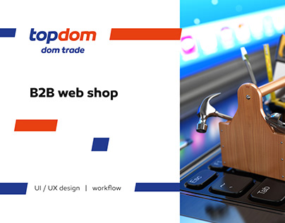 Dom Trade B2B web shop