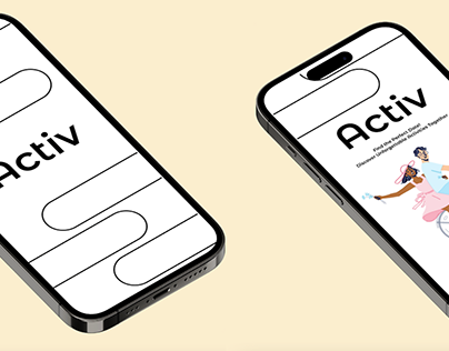 Activ - Mobile app concept