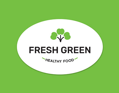 "FRESH GREEN" microgreen LOGO