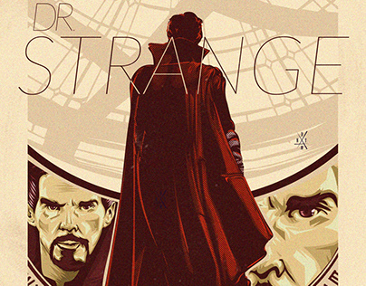 Dr. Strange Poster (Illustration)