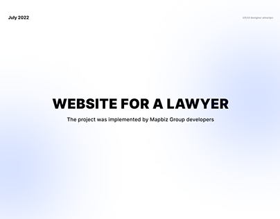 Landing page lawyer
