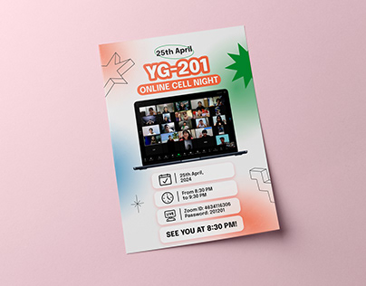 YG 201's Online Cell Night Poster