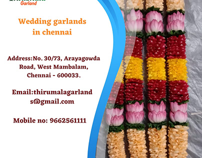 Wedding garlands in chennai