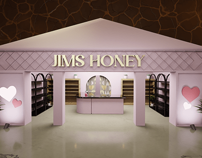 DESIGN BOOTH FOR JIMS HONEY
