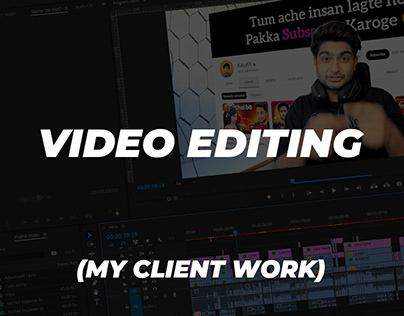 VIDEO EDITOR | MY CLIENT WORK