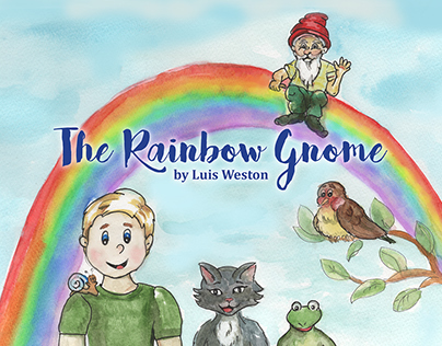 Illustrations for The Rainbow Gnome book