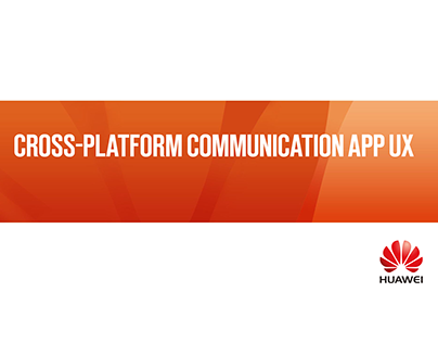 Case: Cross-platform communication app UX