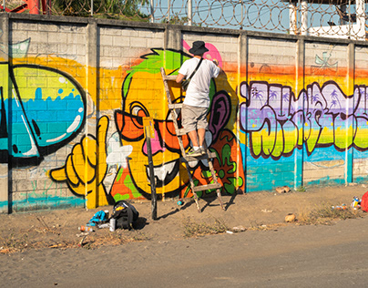 El Paredón Graffiti | By ZRO | Video & Photo