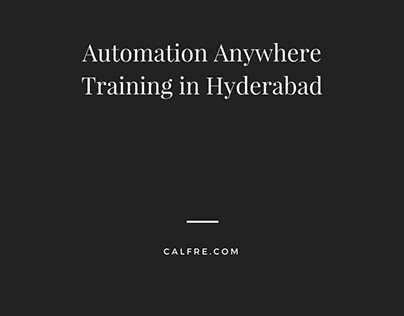 Gain Experience in AUTOMATION ANYWHERE Training in hyde