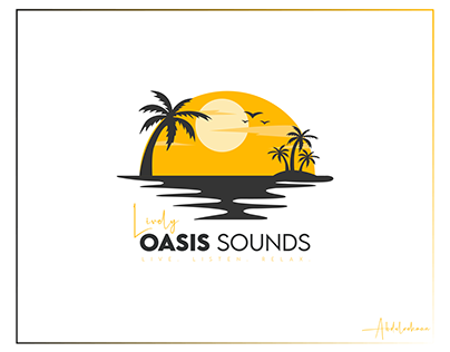 Lively Oasis Sounds Logo and Bannar