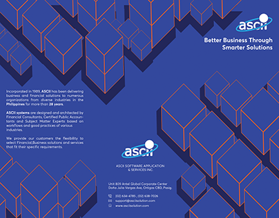 ASCII Brochure