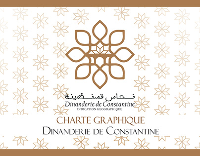 Charte graphique + logo "DINANDERIE DE CONSTANTINE"