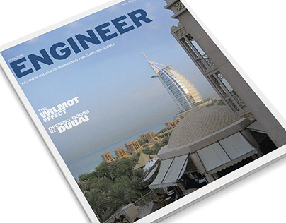 Engineer Magazine Publication Design