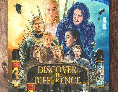 Game Of Therones E-Liquid Poster