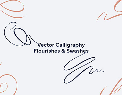 Vector Decorative Flourishes and Swashes