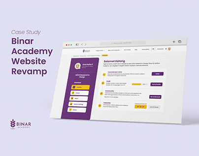 Case Study: Binar Academy Website UI Design