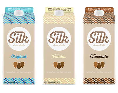 Silk Almondmilk Conceptual Rebranding