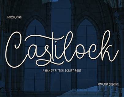 Castilock Script Font