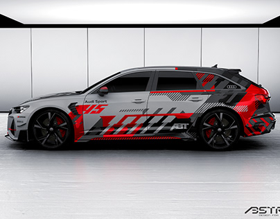 Audi RS6-R ABT wrap design