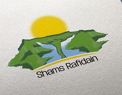 Logo design for Shams Al Rafidain Company in Jordan