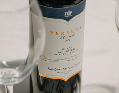 Nif Bağları Wine Label Design - PERSEUS