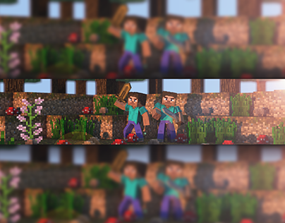 Minecraft Banner Herobrine PNG, Clipart, Animation, Art, Banner