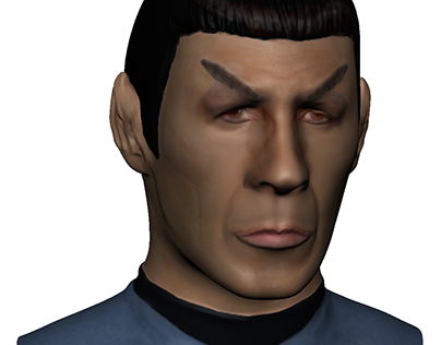 Spock - Digital Sculpture