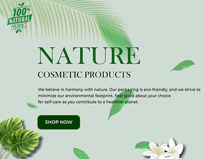 NATURE PRODUCTS WEB BANNER