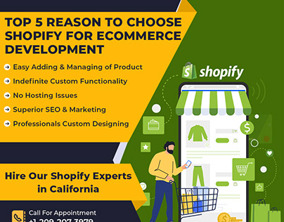 Top 5 Reason to Choose Shopify for eCommerce