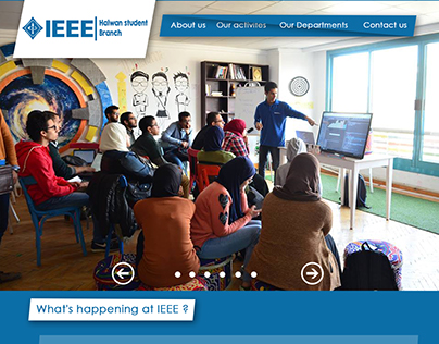 IEEE halwan student chapter project