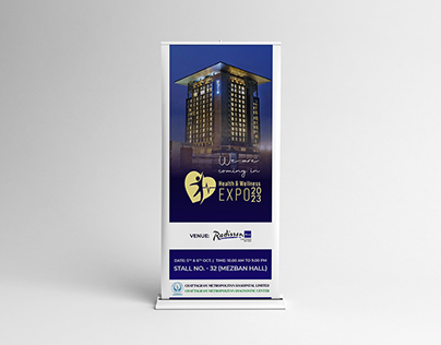 ROLLED UP BANNER FOLIO