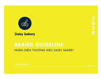 Brand Guideline - Daisy Bakery