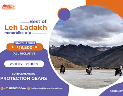 Ladakh Motor Bike Tour Post