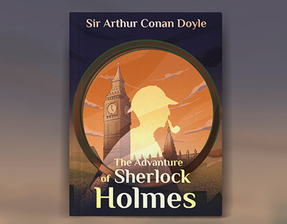 Cover book “THE ADVENTURE OF SHERLOCK HOLMES”
