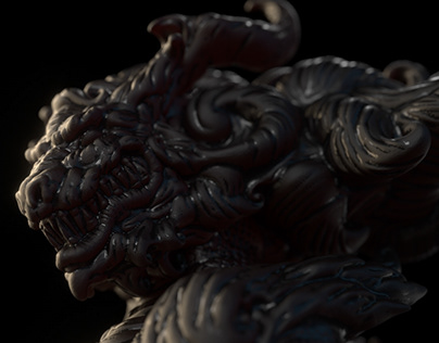 Asian Dragon - Redshift Render