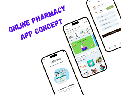 Online Pharmacy App Concept