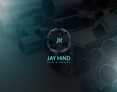 Jai hind steel and traders Logo Brand Identity