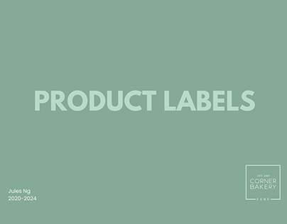 Product Labels | Corner Bakery Cebu