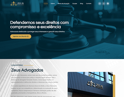 Site Profissional - Advocacia