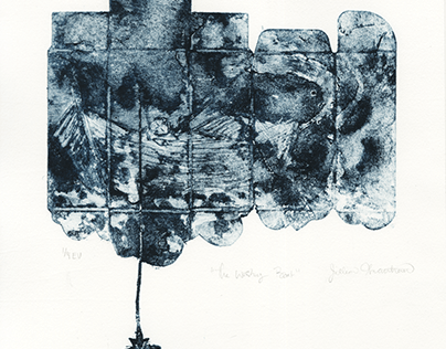 "The Wishing Boat" Collagraph Print Series