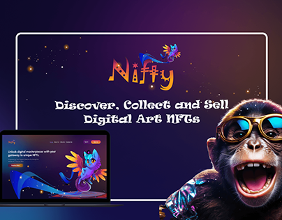 Nifty website for NFTs art create and sell