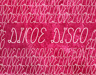 Dikoe disco free font